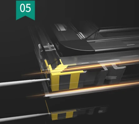 LVDUN High Quality Energy Saving Residential Window High-tech Glass Door Windows