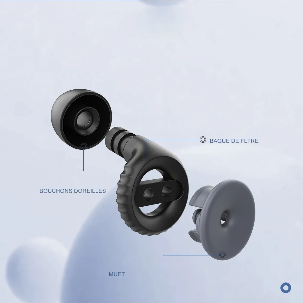 Best Price Noise Reduction Silicone Earplug 4 Sizes  hearing protection earplugs for sleeping sleep ear plugs