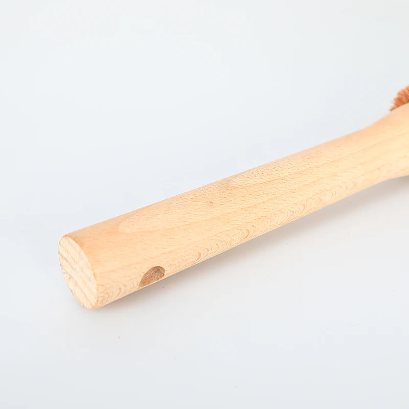 Organic Bamboo Wood Kitchen Dish Bowl Pot Pan Washing Vegetable Fruit Scrub Brush Scrubbing Brushes For Dish