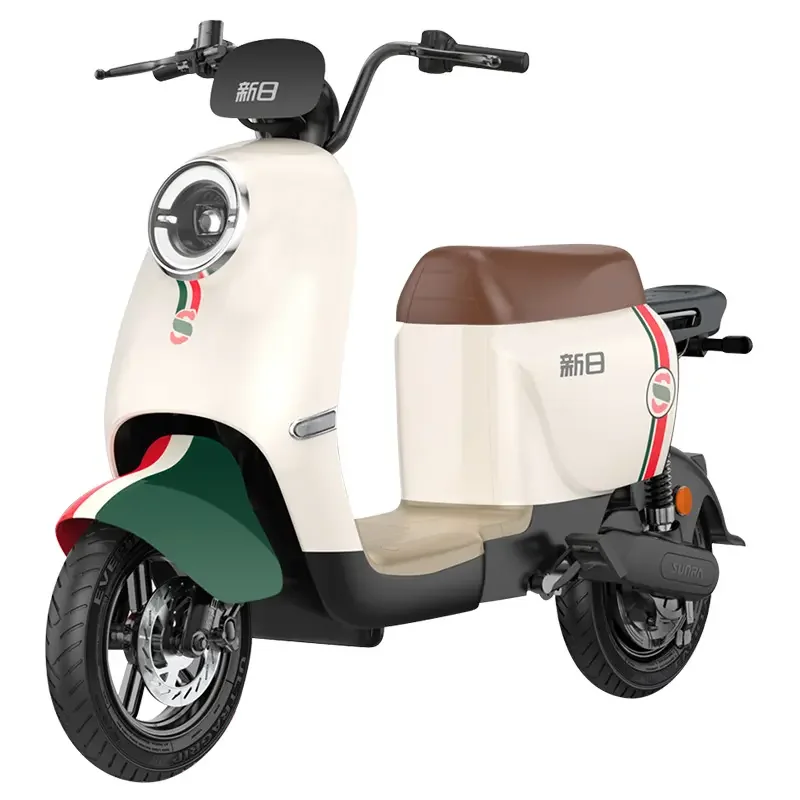 2024 New electric motorcycle with contrasting colors Adult motor scooter with strong stability electric scooter