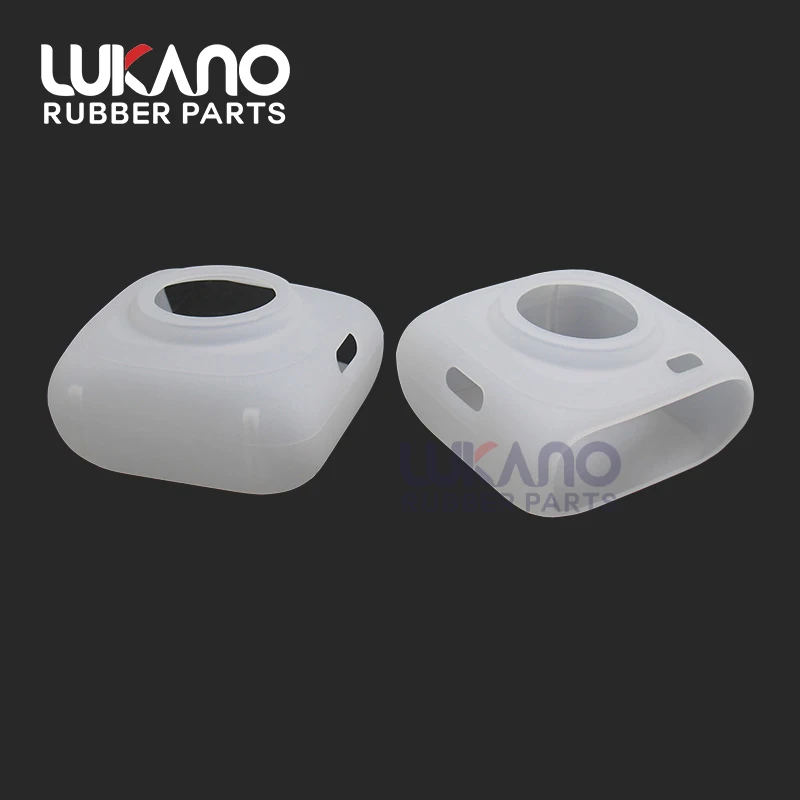 Friendly anti vibration custom silicone button case