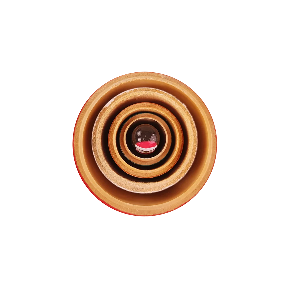 Customized wholesale handmade crafts pretty and cute ceramic matryoshka russian doll