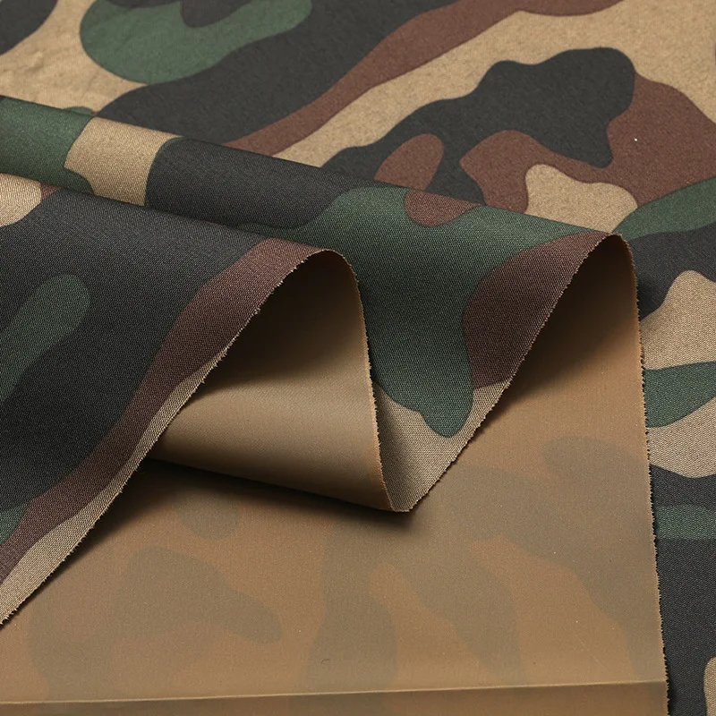 Customized 100% Polyester waterproof 170T 210T 240T 300T pongee fabric for sleeping bags 300T sleeping bag tent fabric