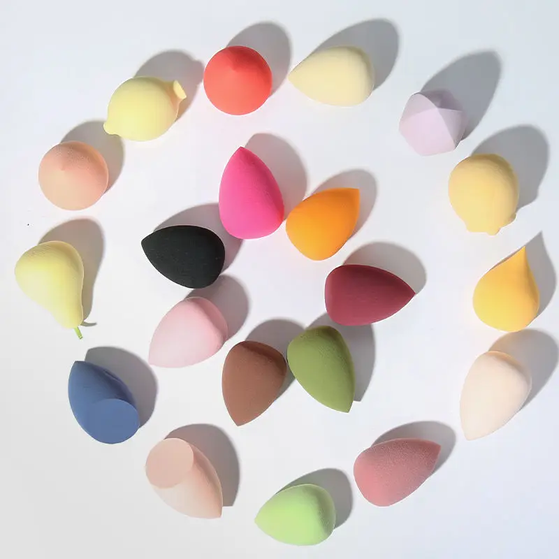 LUMA High Quality  Mix Colors Multi Shapes Latex Free Beauty Make Up Sponge
