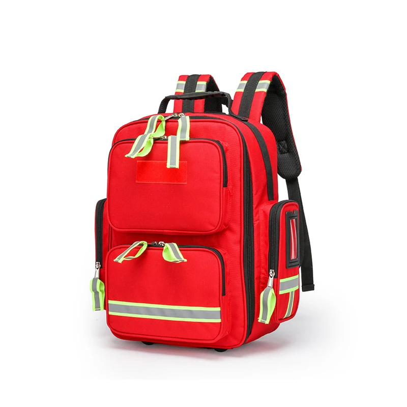 Factory Wholesale Waterproof Flame Retardant First Aid Kit Bag Emergency Backpack Family Fire Emergency Kit