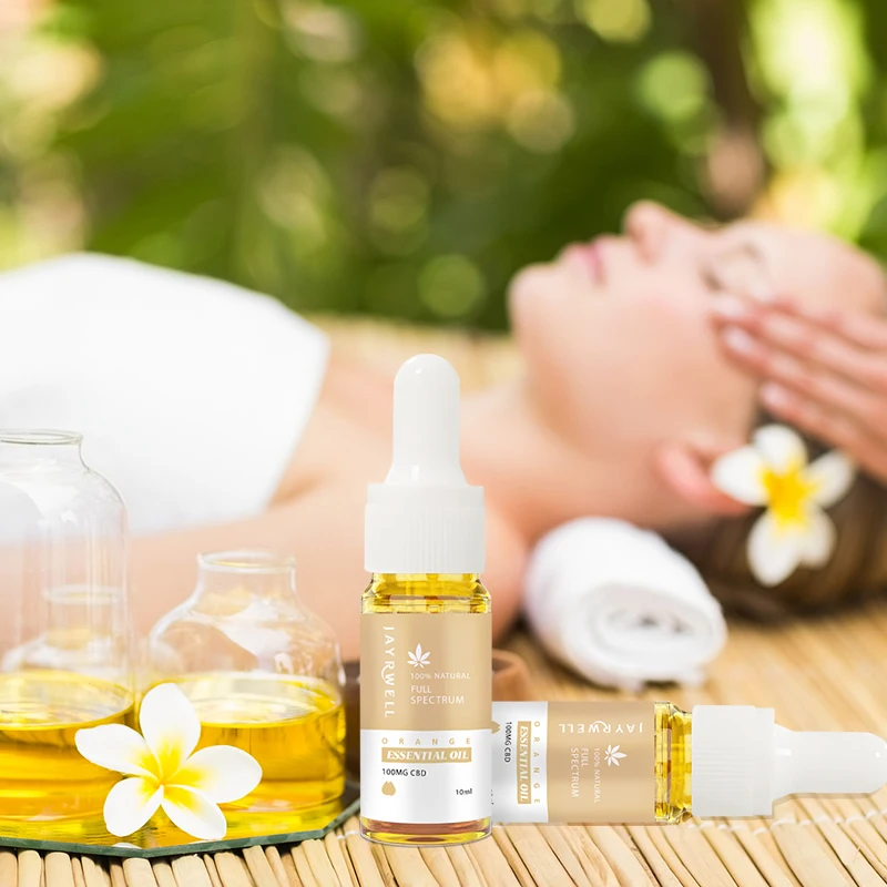 Massage Oil Orange Full Spectrum CBD Essential Oil Wholesale