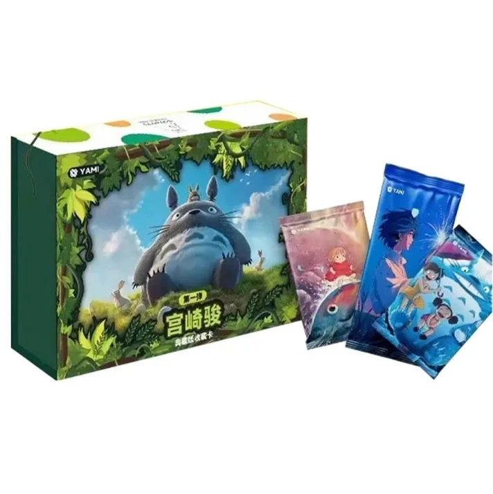 Hot Selling Hayao Miyazaki Anime Figure My Neighbor Totoro Model Ornament Anime Action Figure cards Gift Toys