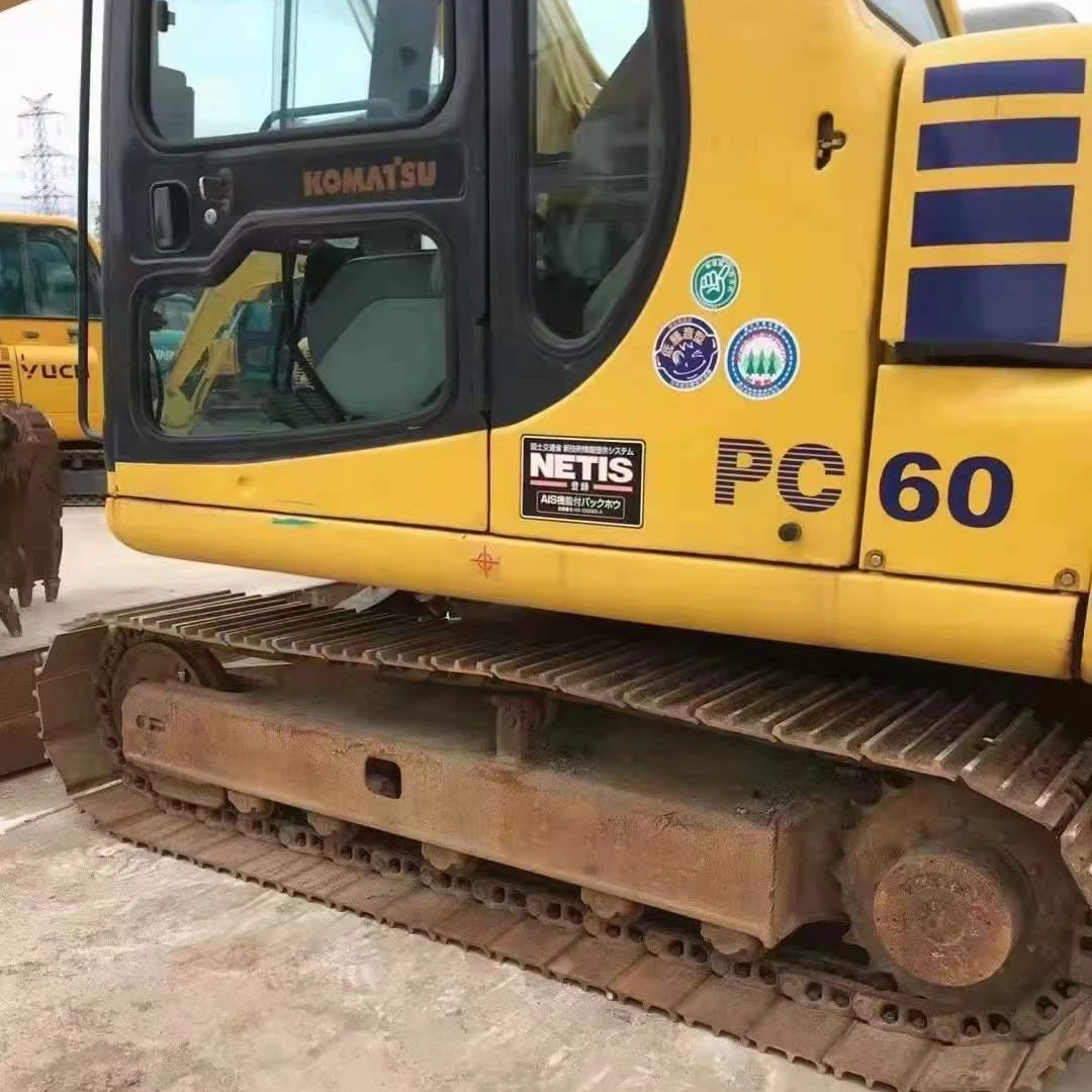 PC60 Used Komatsu Mini Crawler Excavator 6ton Good Condition Excavator For Sale pc35 pc40 pc55 pc60 pc78