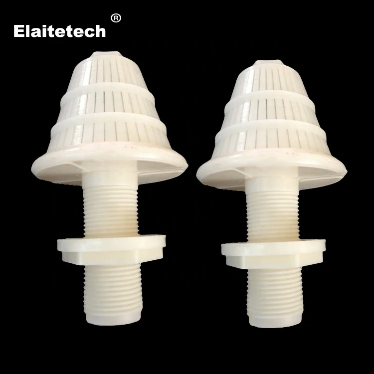 Rapid remove sand PP ABS tower and cylinder style water gravity filter strainer nozzle
