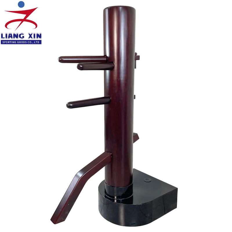 Martial arts equipment free standing wooden dummy kung fu wing chun wooden dummy