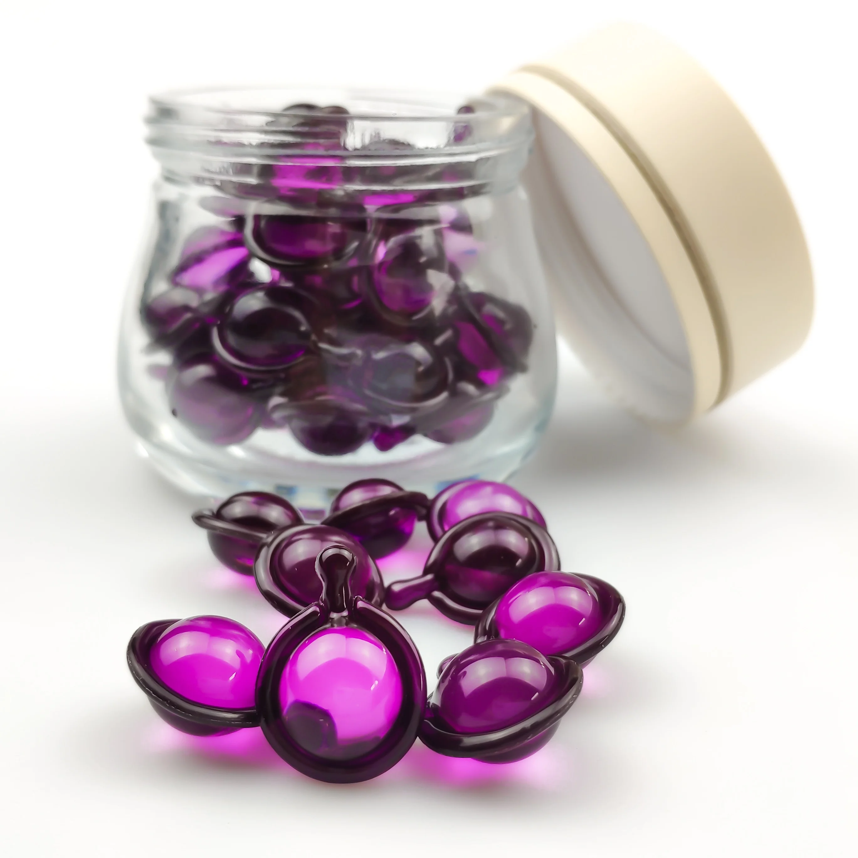 Private Label Hair Serum Vegan Oil vitamin Capsules Makes Hair Strong And Heathy-looking Hair Care Capsules Oil