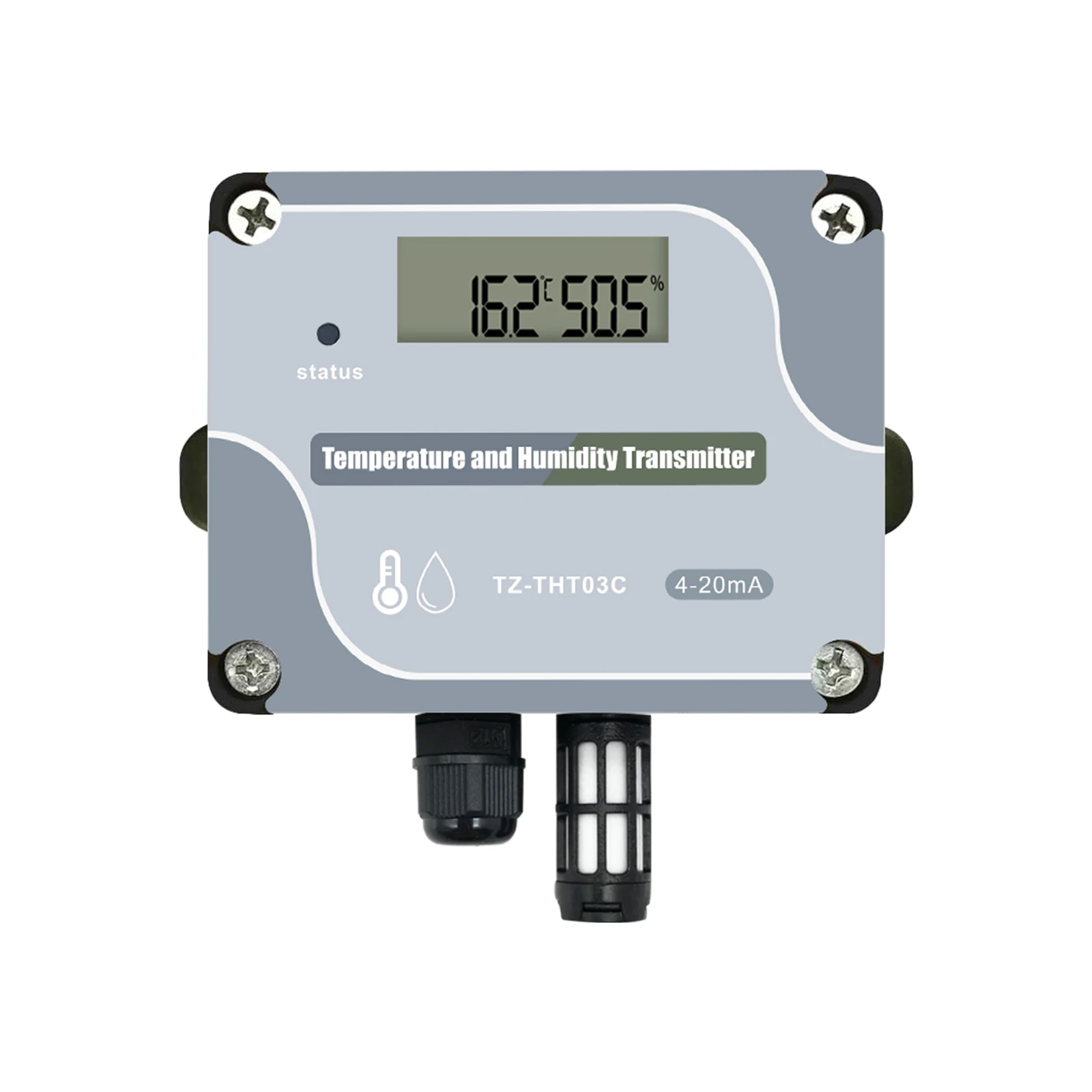 Industrial Temperature and Humidity Transmitter 4-20mA Sensor Indoor and Household Temperature Controller