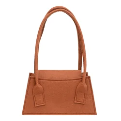 2023 new arrivals yiwu market products felt cloth bags China wholesale Fashion luxury handbag for women cheap flap dust bag