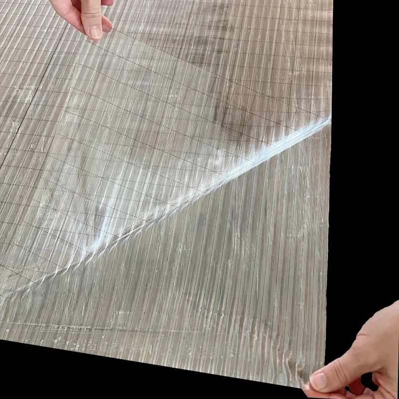 Home Office Decoration Reed Glass Window Privacy Protective Window Film Frosted Window Film