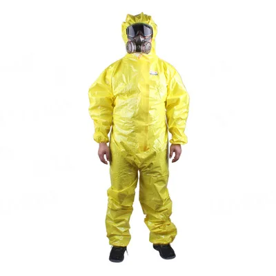 Honey well 4503000 New arrival high performance liquid-tight yellow working suit coverall work suits for safety