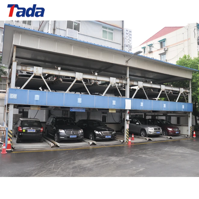 
PSH 3 floor lift-sliding smart car park for public parking 