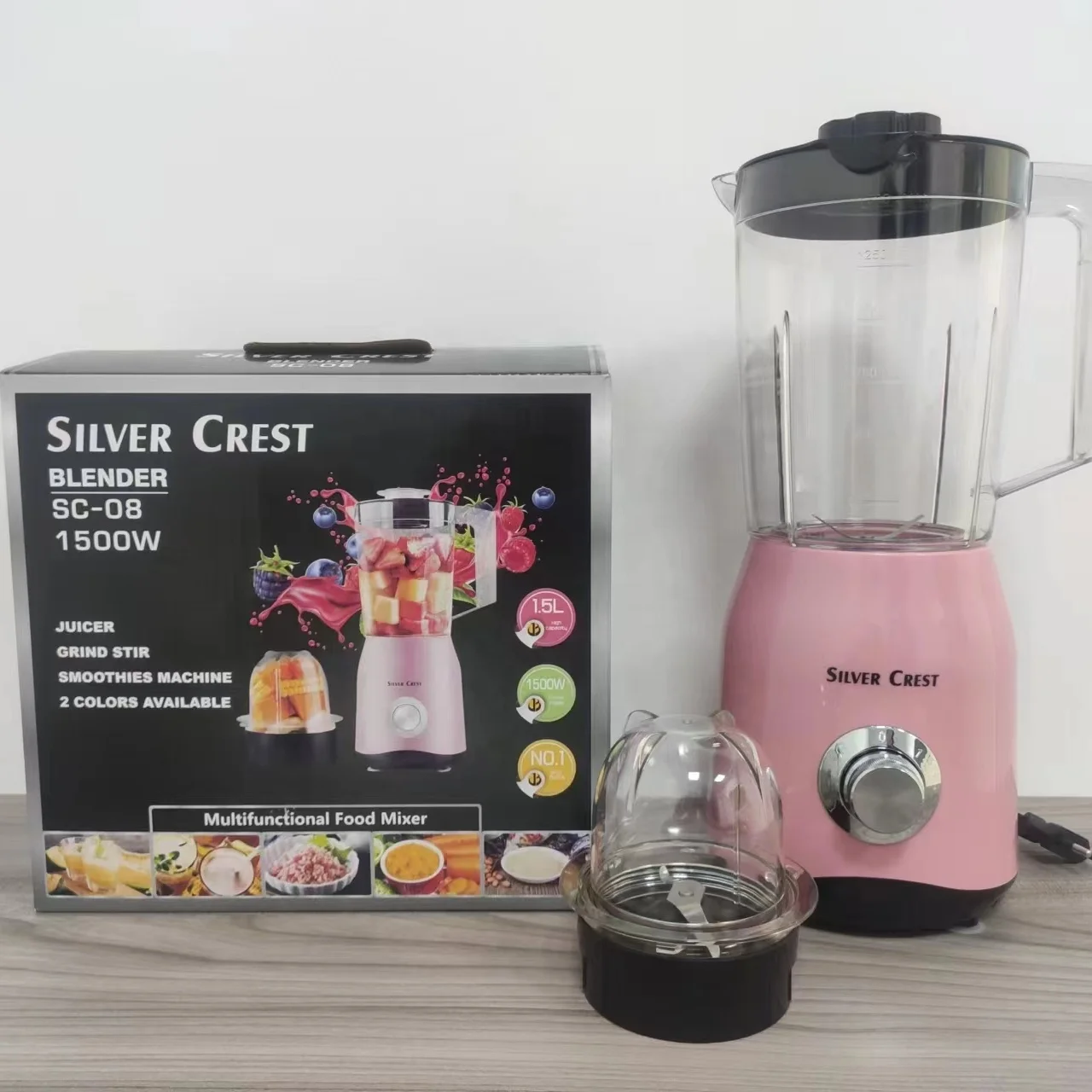 Blender Mixer juice Fruit and Ice Crusher professional kitchen appliance 2 speeds electric hand mixer blender