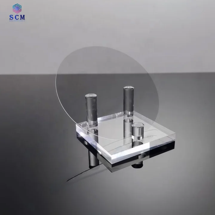 Custom  semiconductor integrated circuit magnetron sputtering scientific research 4 inch sapphire wafer Al2O3 epitaxial substrat