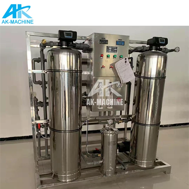 2000LPH Water Treatment System Purification Machine With Stainless Steel 304 Material And High Pump