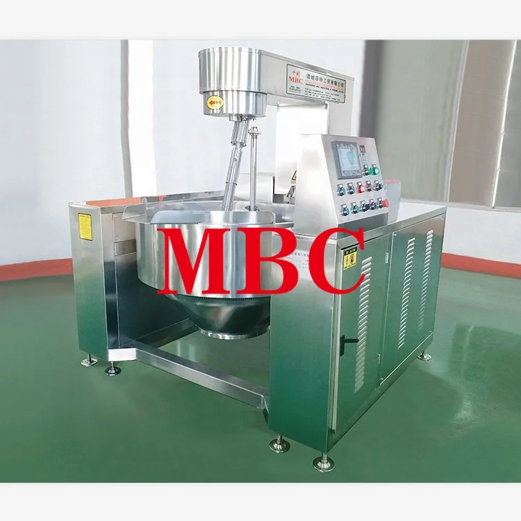 Automatic Industrial stirring cooking pot for food