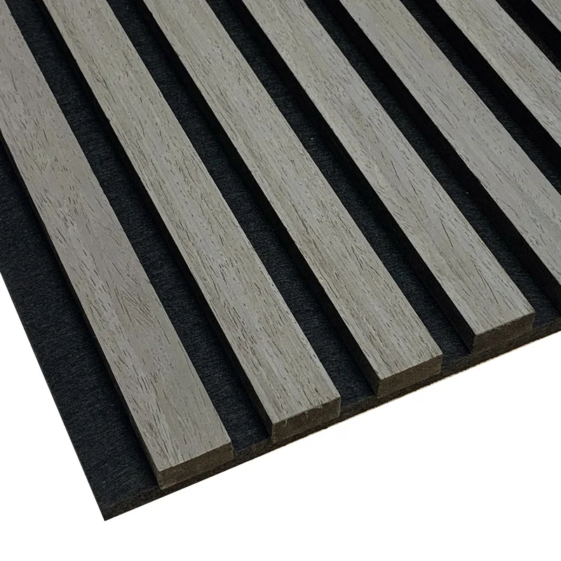 Manufacturers Direct Selling Soundproof Wooden Slat Acoustic Panels Akupanel For Soundproofing And Decorating