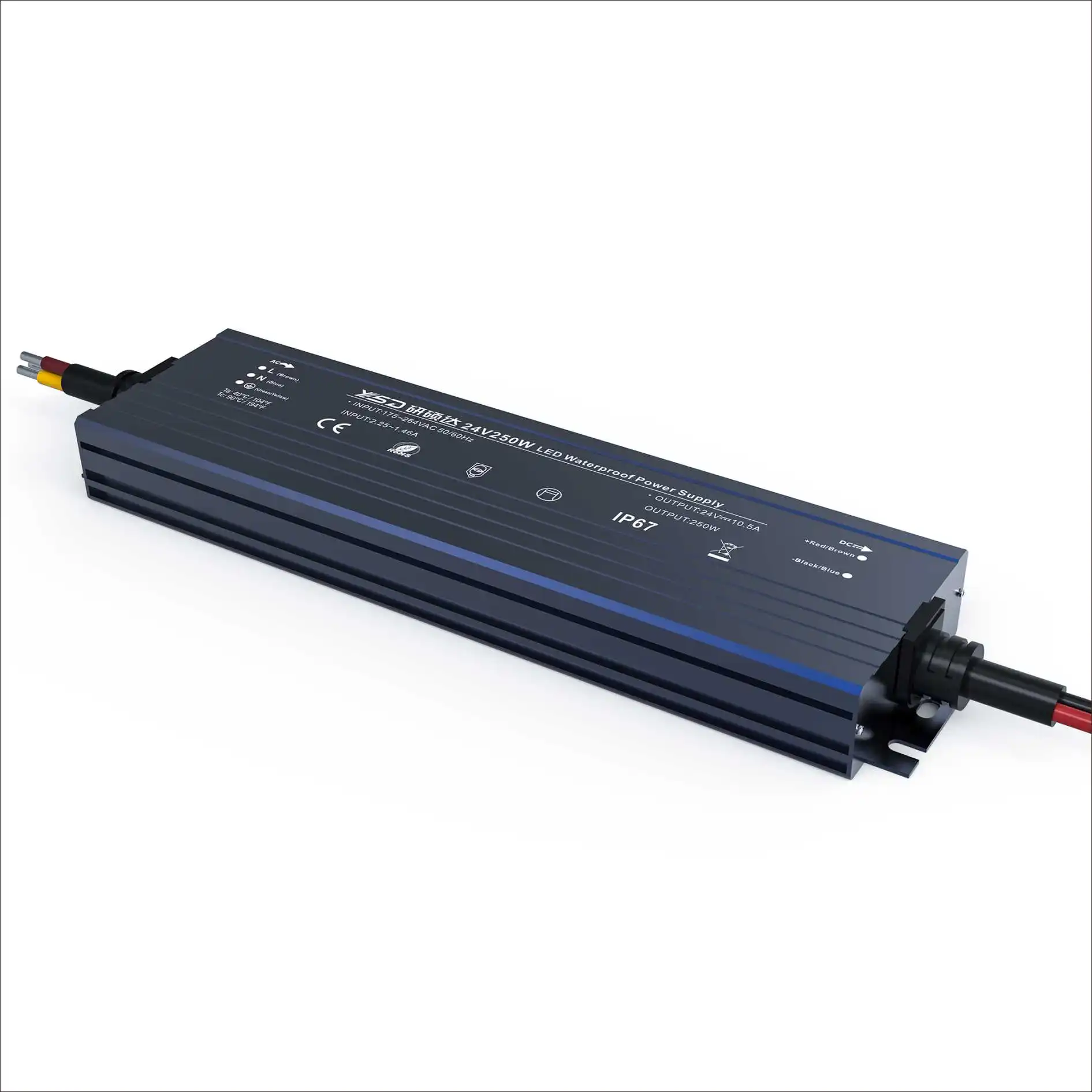 Wholesale 110V/220V AC to DC 12V 24V outdoor 20W 30W 40W 60W 100W LED Power Supply With CE BIS RoHS