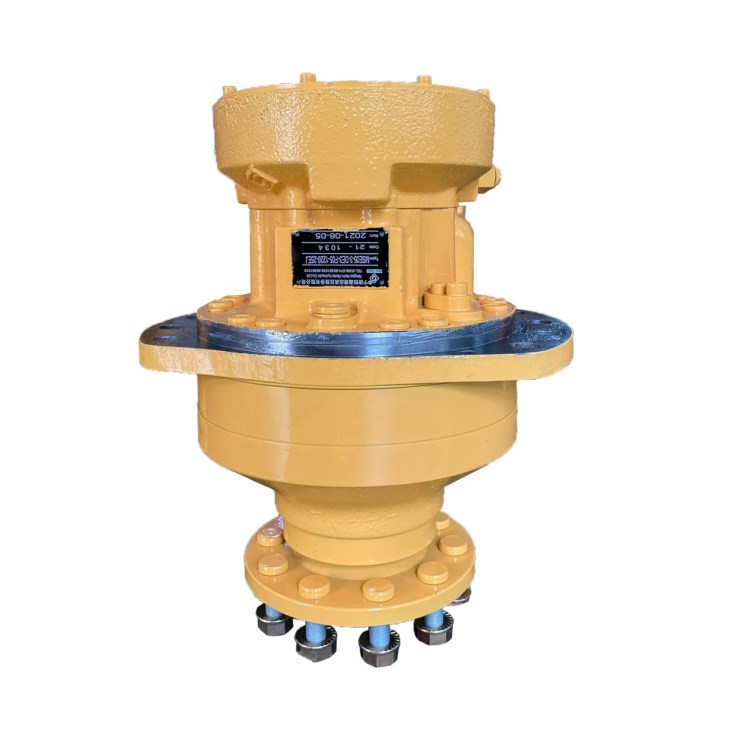 Poclain Twin Lock MSE05-3-DE3-F05-1220-25EJ Radial Piston Wheel Hydraulic Motor Helm Tower