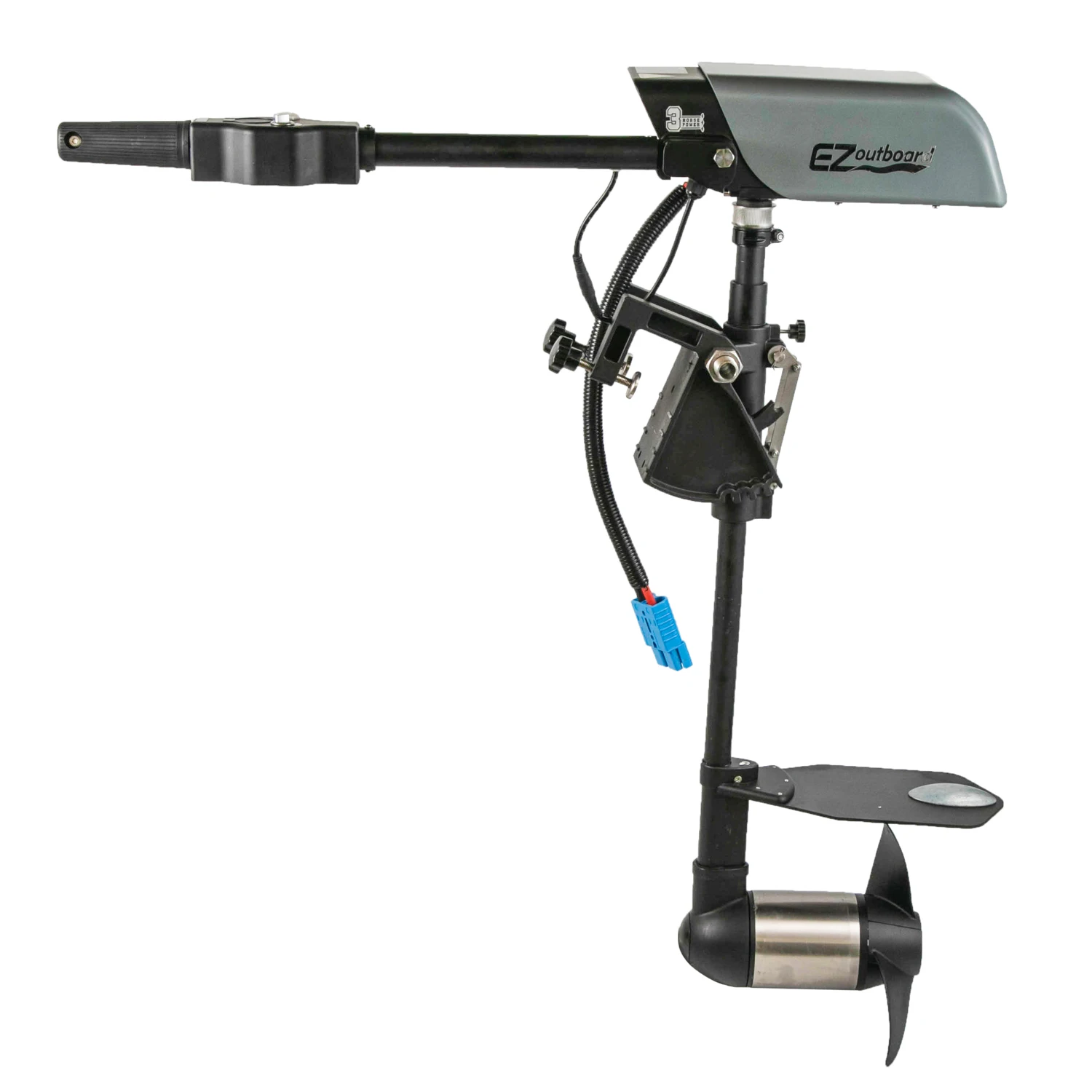 Комплект для преобразования подвесного электродвигателя мощностью 3 л.с. для рыболовных лодок