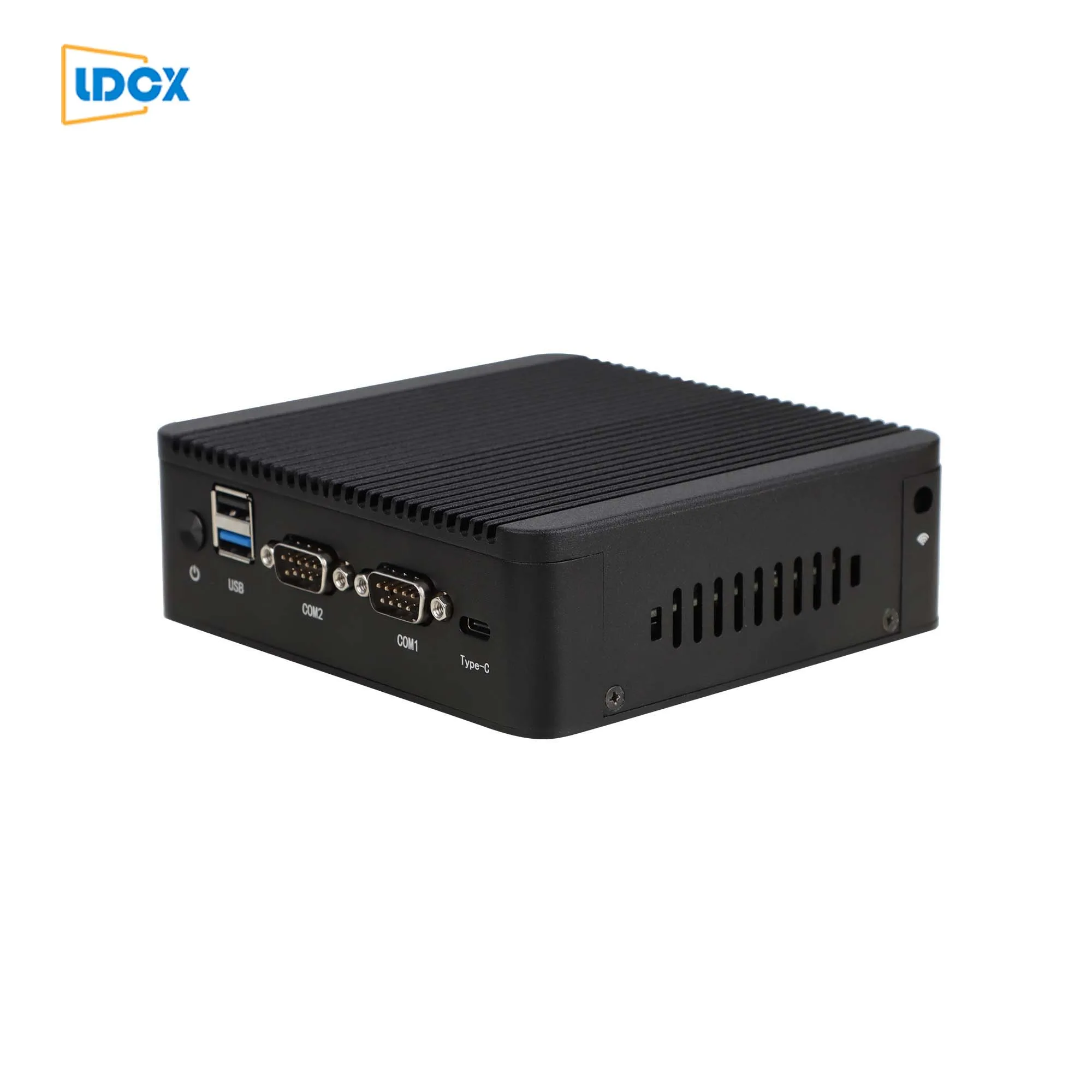  LDCX J4125 quad core dual network NUC all aluminum fan free mute Mini