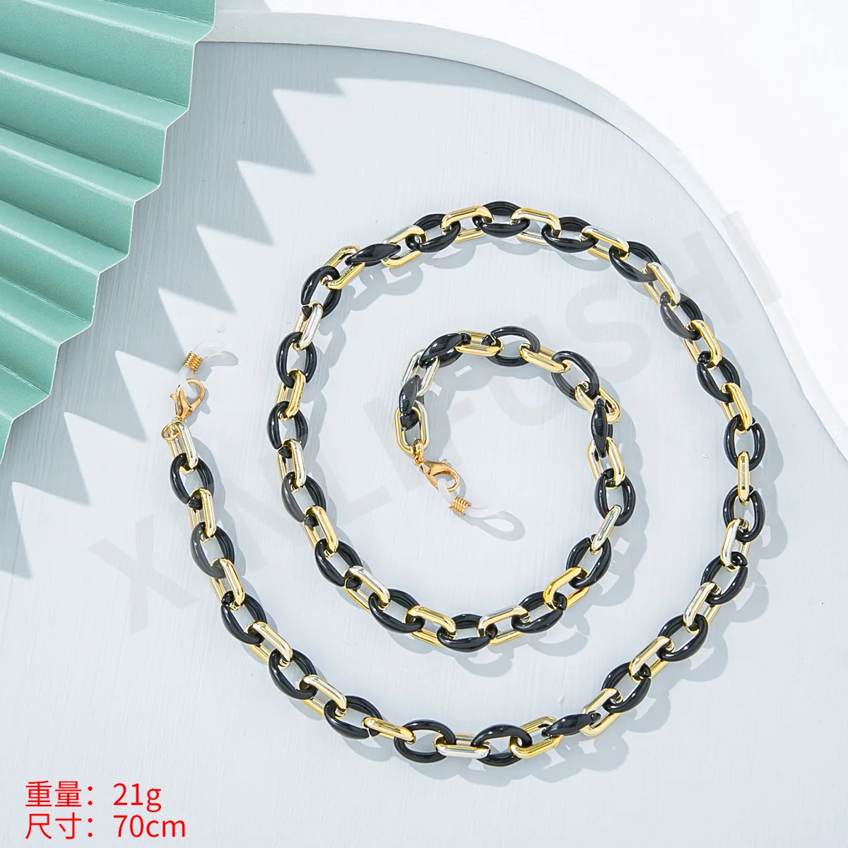 Tiny Acrylic Glasses Chain Women Mask Strap Necklace Face Mask Holder Fashion Eyewear Accessories Sunny Cord Landyard