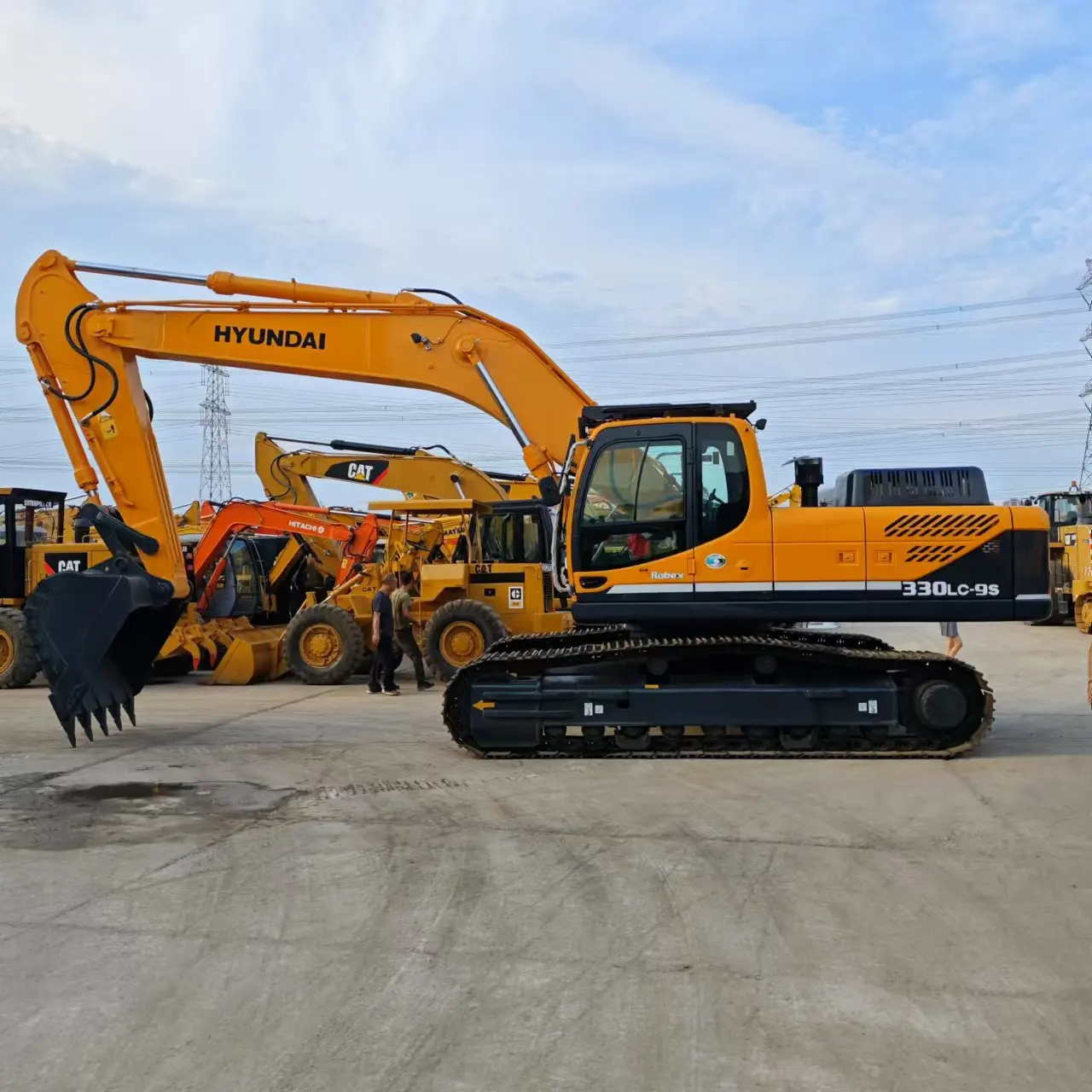 Korean Original Import Secondhand Hyundai 330LC-9S High Quality Good Condition Factory Price Used Hyundai 330 305LC-9S R350LVS