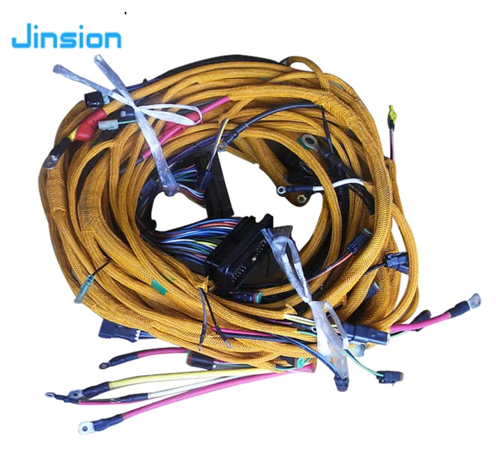 JINSION Drop shipping for higher quality Excavator 320C Cab External wire harness 204-9499 186-4605 AS-CHASSIS