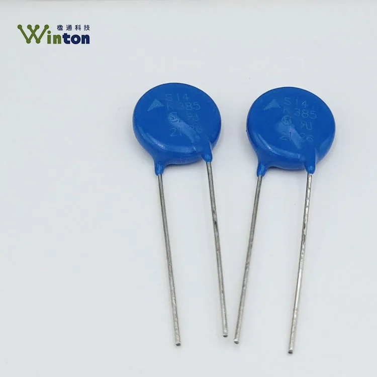 Hot Sale Metal Oxide Varistor B72214S0381K101 S14K385 Zinc Oxide Varistors Radial Lead Varistor