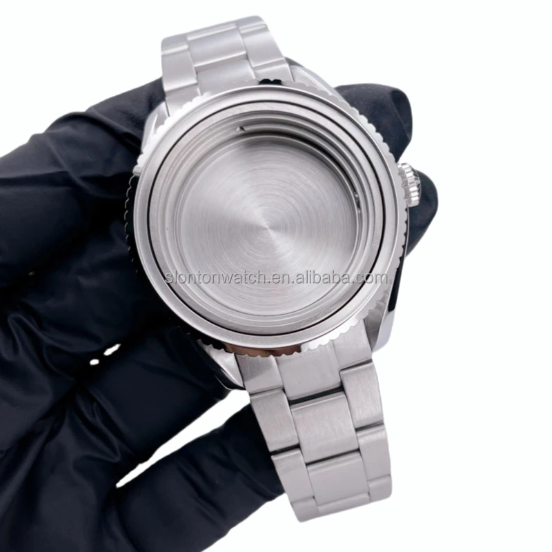 Slonton watch top quality 316L stainless steel custom watch case for miyota 9015