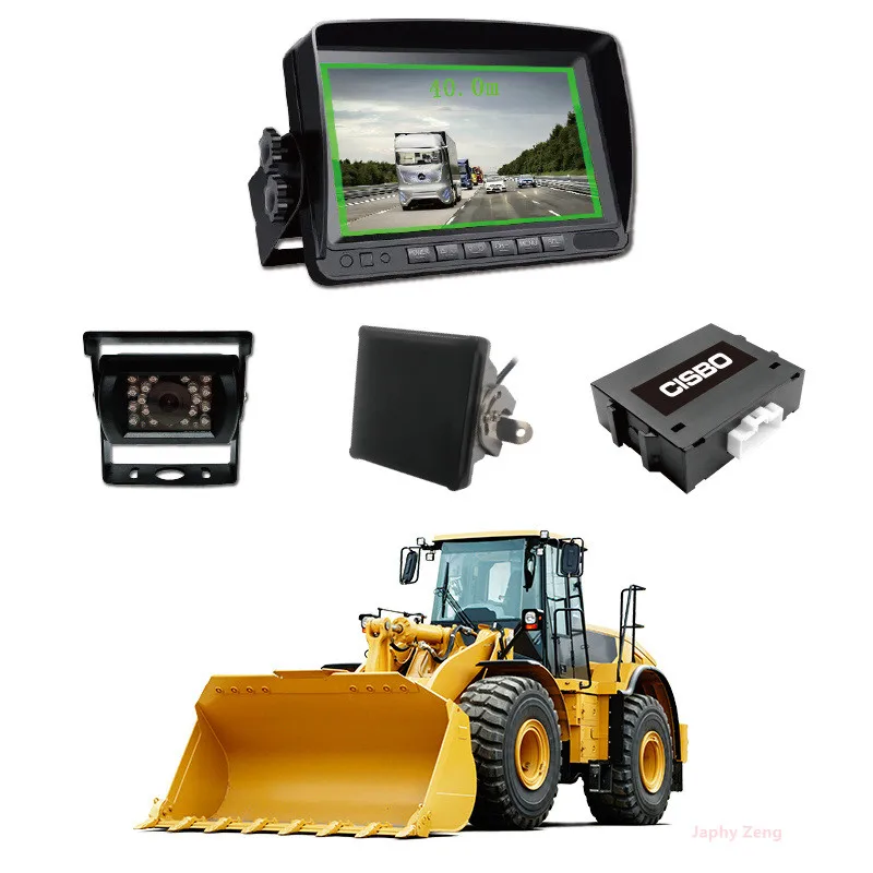 proximity warning alerts with camera radar collision avoidance systems for heavy-duty trucks