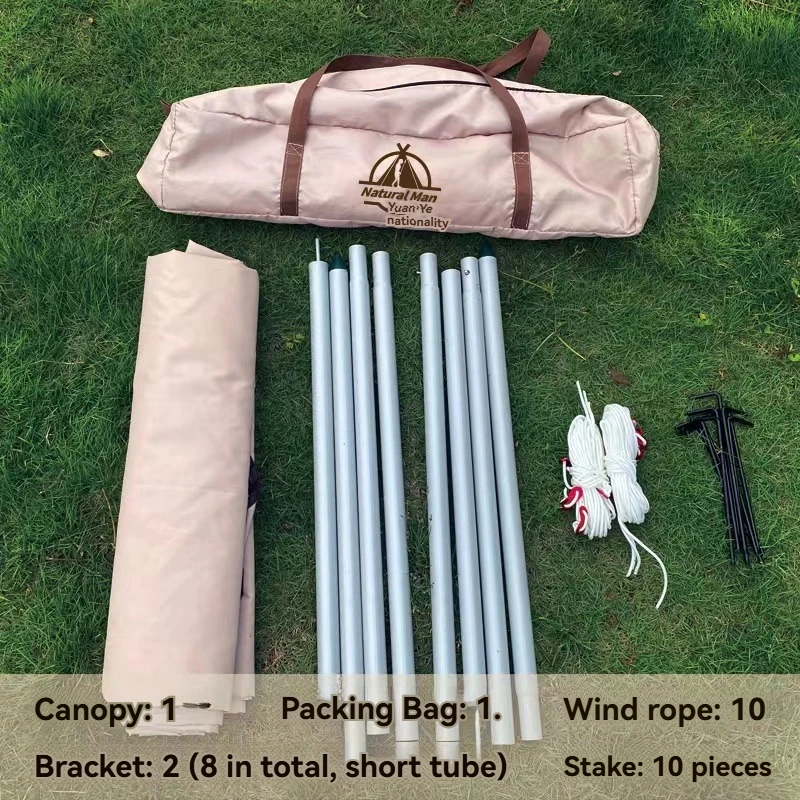 High Quality Factory Price Cheap Outdoor Glamping Portable Hiking Folding Tents And Camping Large 3-4 Family Tent