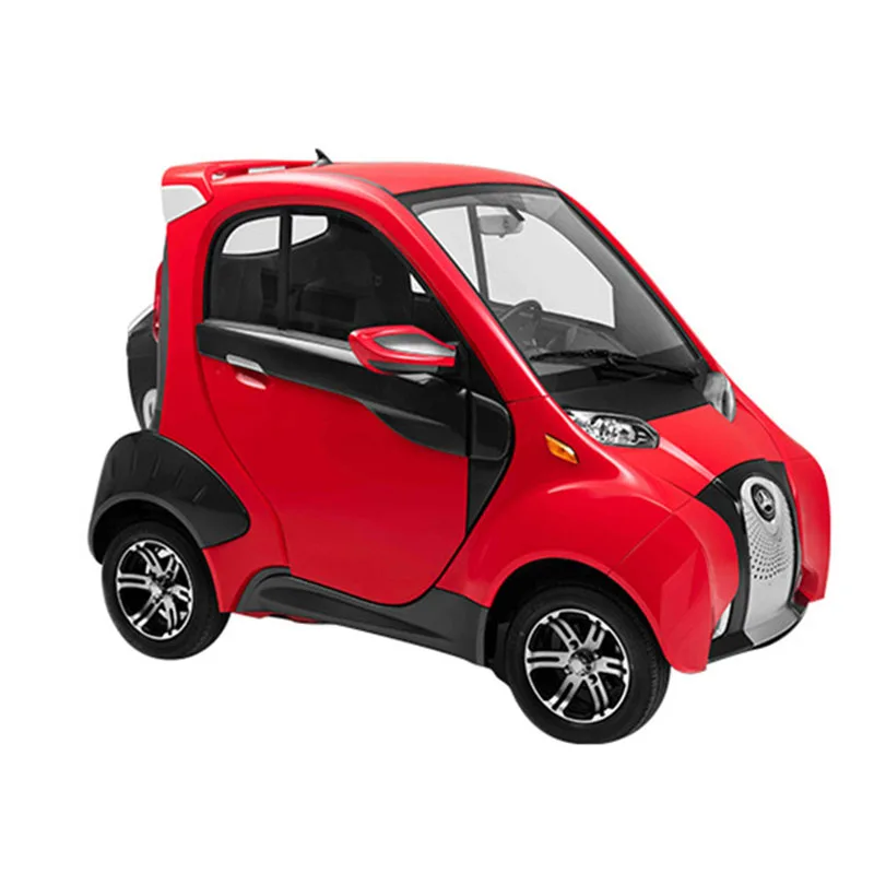 Chinese New Design 2 Seaters 4 Wheel Mini Electric Smart Car For Adults And Old