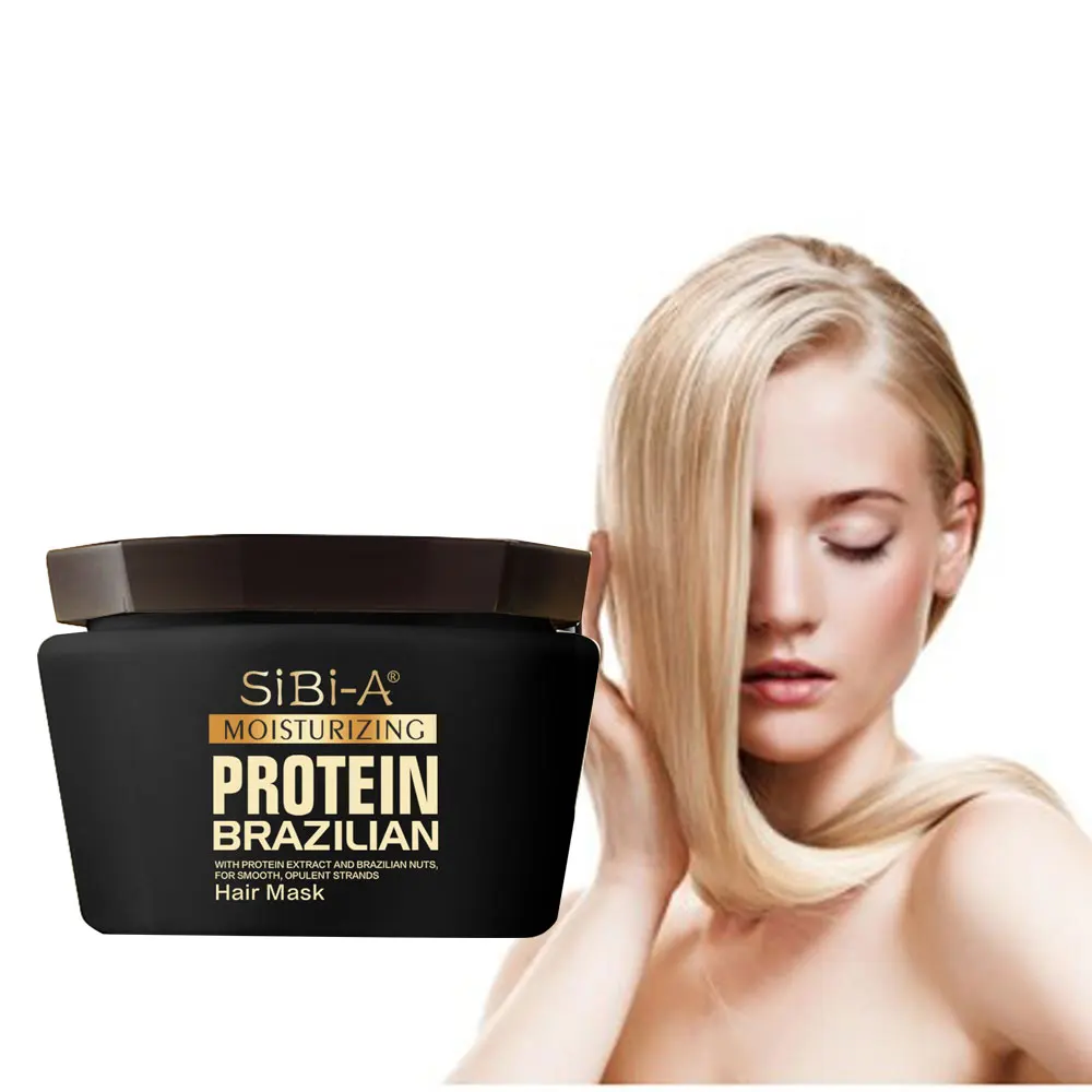 Professional Gold Hair Keratin Collagen  Nourishing Damage Repaired Hair Repair Mask