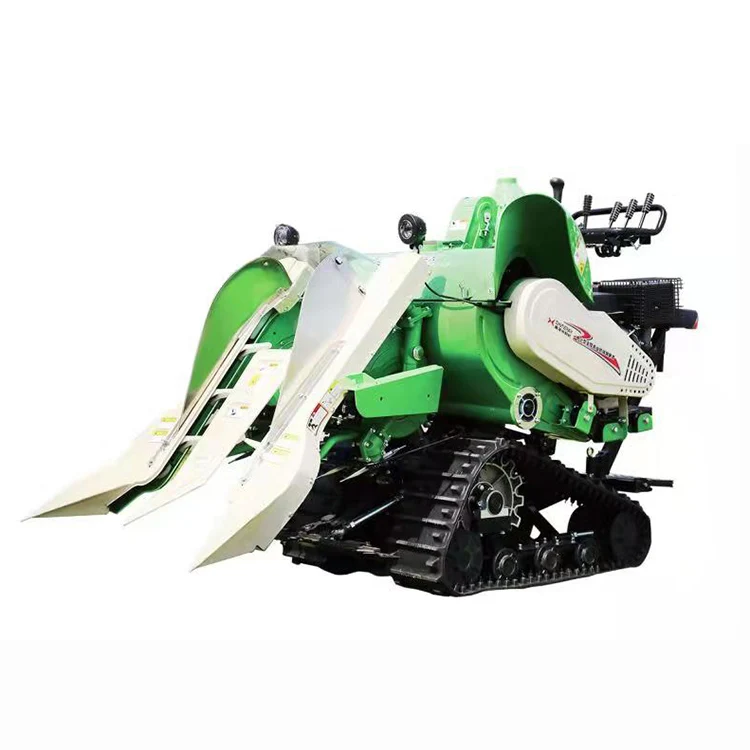 Factory Price Paddy Mini Hand Made Push Small Rice Combine Harvester Machine For Grain