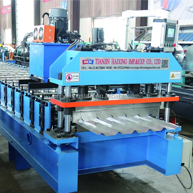 trapezoidal sheet roofing metal roll forming machine