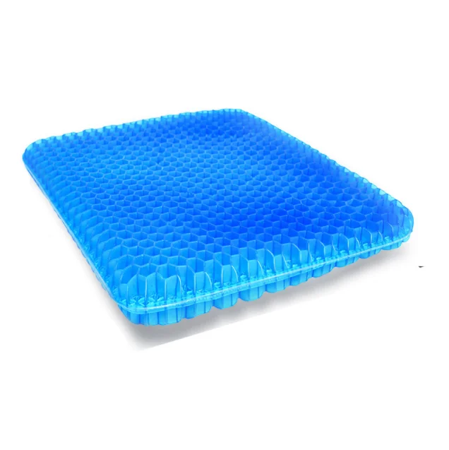 Cushion TPE Pad Relaxing Spine High Quality OEM Ergonomic Summer Cooling Therapeutic Silicone Gel Chair Car Seat Gel Cushion