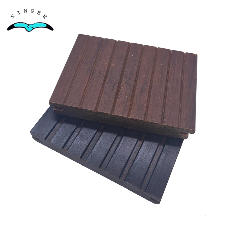 Waterproof deep charcoal bamboo growing underdecking outdoor for flooring