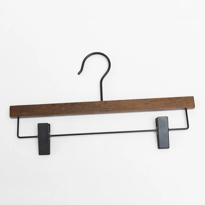 Deluxe Garment Hotel Brand Customized Wooden Hanger with