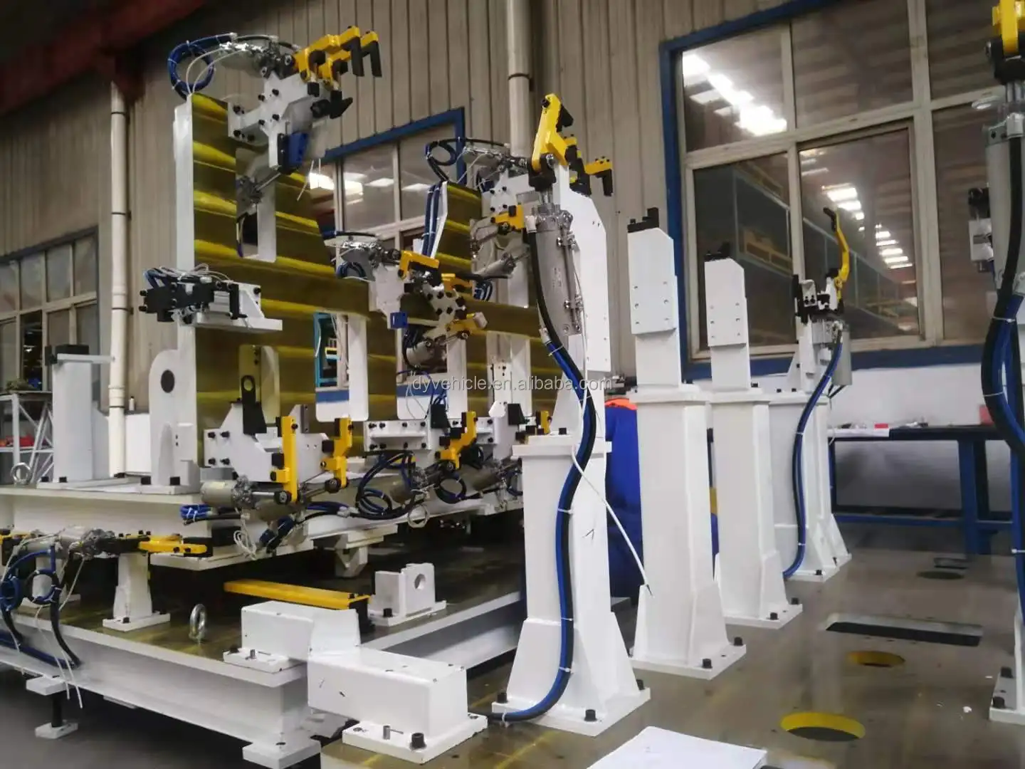 Auto welding Jigs and fixture design for bus car production line manufacturing plant .jpg