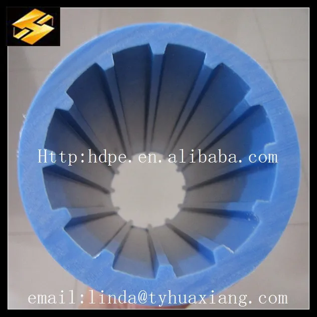 UHMW конвейерных роликов на заказ Высокая скорость большой метрических 4 дюймов дешевые промышленные пластиковые трубы HDPE полимерная UHMW конвейерных роликов