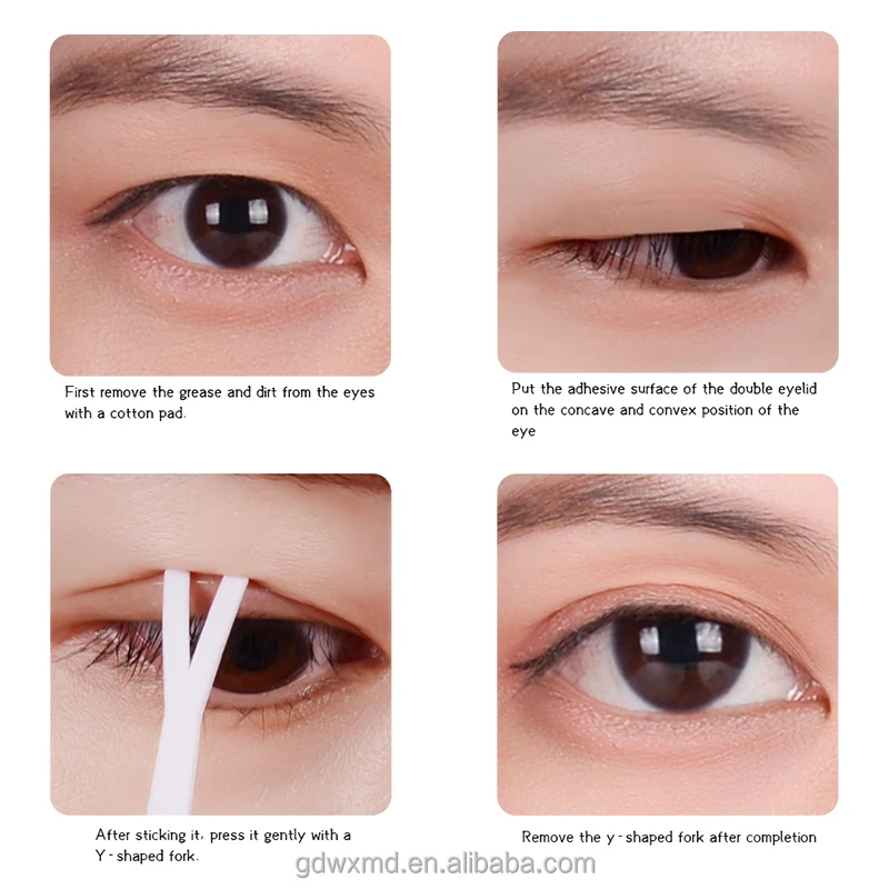 Waterproof Invisible Yellow Film Double Eyelid Tape