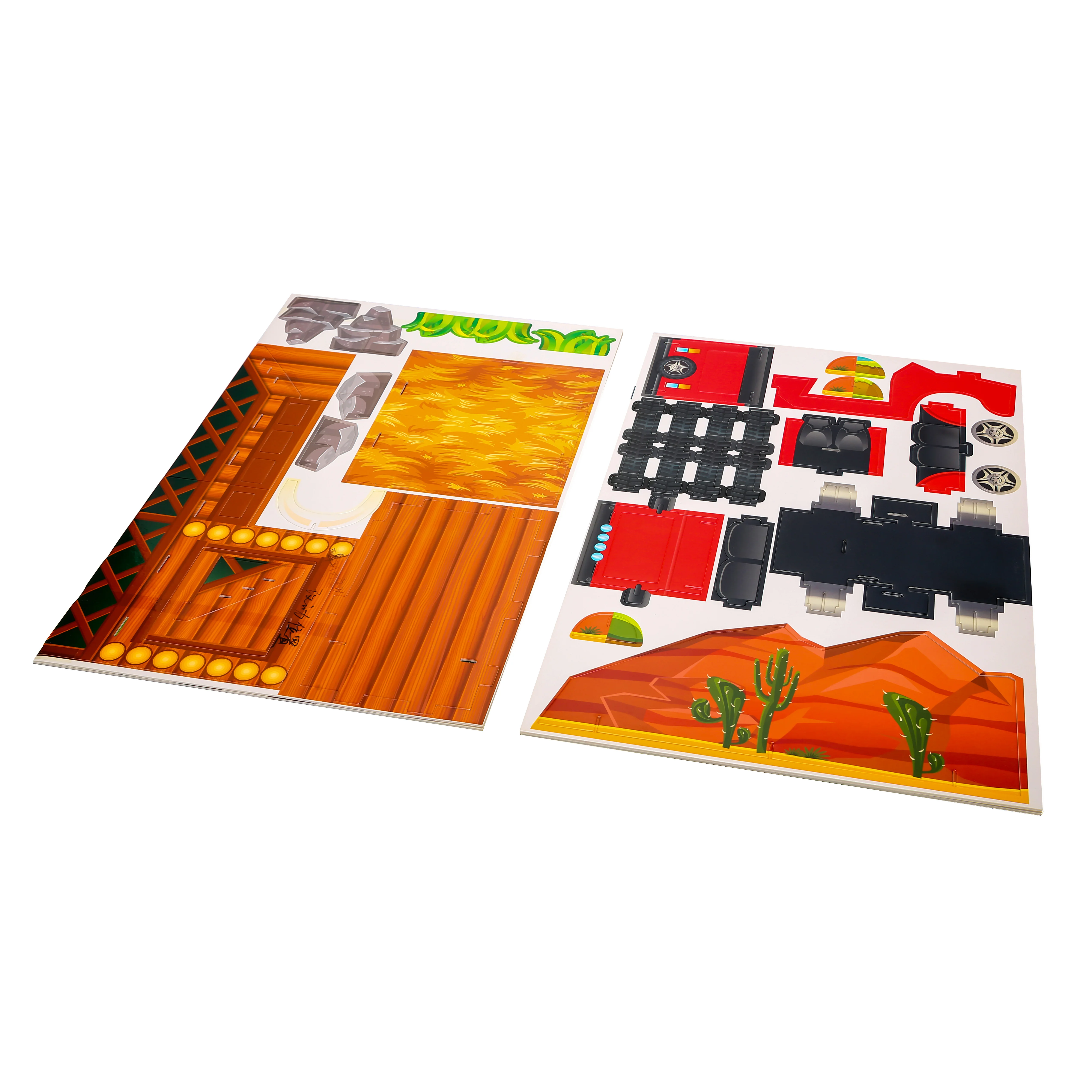 Factory Direct Sale 3D Puzzle Custom Paper Jigsaw Diy Toy Stadium 3d Puzzle