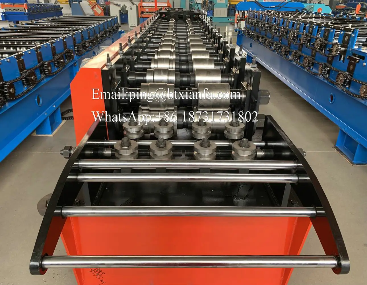 high speed omega furring channel drywall channel metal stud and track rollformed machine