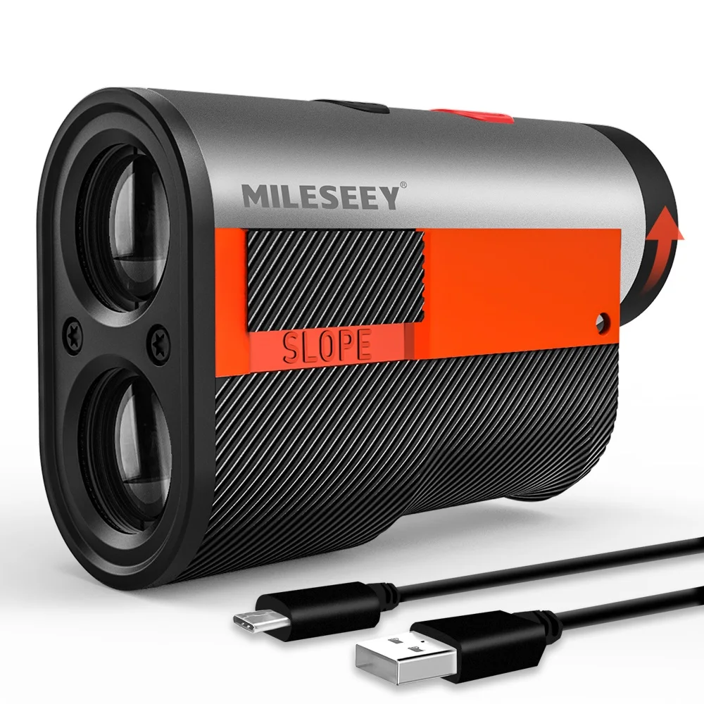 Custom Logo Mileseey GPF12 600M Range Magnetic Strap Golf Rangefinder Case Laser Rangefinder