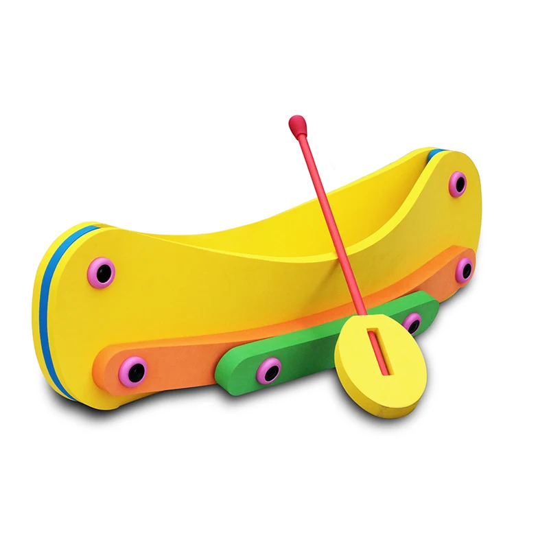 Swimming teaching aids floating board training water sports water board slide Kayak with paddle